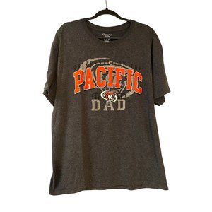 University of the Pacific Dad Gray Champion T-shirt, Size XL